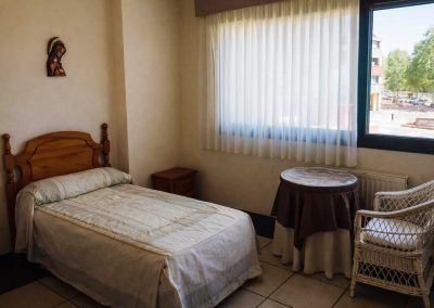 habitación de residencia de personas mayores en Valladolid